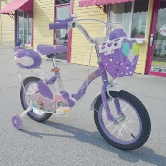 صورة دراجة هوائية للبنات مقاس 14 بوصة